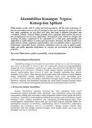 Bagaimanakah skema pengelolaan keuangan negara dan peran pihak yang terkait seperti bpk. Akuntabilitas Keuangan Negara Konsep Dan Aplikasi