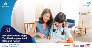 Gambar anak belajar di rumah. Biar Tidak Bosan Begini Tips Mendampingi Anak Belajar Di Rumah