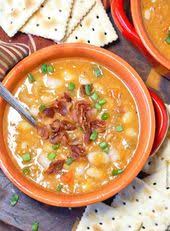 Slow Cooker Bean And Bacon Soup Recipe Butter Your Biscuit Recipe In 2020 Bacon Soup Recipes Slow Cooker Beans Bean And Bacon Soup
