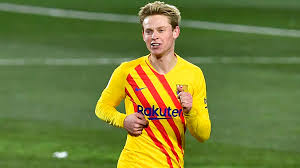 In the current club barcelona played 3 seasons, during this time he played 69 matches and scored 5 goals. Barcelona Inch Closer To La Liga S Top Four As Frenkie De Jong Scores Lone Goal In Win Vs Huesca Cbssports Com