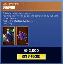 Fortnite Deadfire Skin Legendary Outfit Fortnite Skins