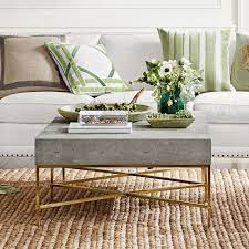 This process produces an unavoidable variance in both color and texture. Faux Shagreen Coffee Table Grey Williams Sonoma