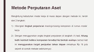 Rafa menghasilkan produk x sebanyak 20 unit setiap hari. Manajemen Modal Kerja Working Capital Management Materi 3
