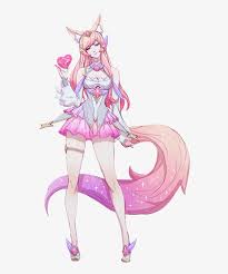Unique kda ahri stickers featuring millions of original designs created and sold by independent artists. Star Guardian Ahri Concept By Zeronis Hd Wallpaper Star Guardian Ahri Drawing 610x952 Png Download Pngkit