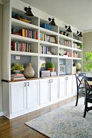 Dining Room Storage Units Diy Built Ins Wall Storage Units In The Dining Room Bookshelf Minimalist Home Bookshelves Built In Home Decor