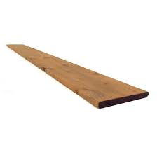 They are pressure treated for the first 6 feet for ground contact and the rest are just standard finger jointed lumber. Select Treated Wood Brown 1 In X 6 In X 4 Ft 120 190 Rona