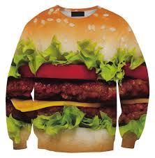 Burger Sweatshirt Cute Avenue Hoodies Womens Fashion Sweatshirts Hoodie Fashion