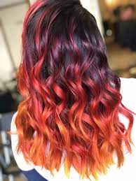 Colormelt Pretty Hair Color Flame Hair Dyed Hair