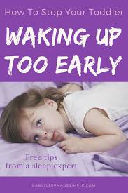 How To Stop Your Toddler From Waking At 5 Am Toddler Sleep Sleep Training Baby Sleep Problems