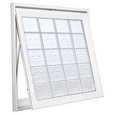 Design Series Awning Windows 8 Inch X 8 Inch X 1 1 2 Inch Blocks Window In Shower Glass Blocks Glass Block Windows