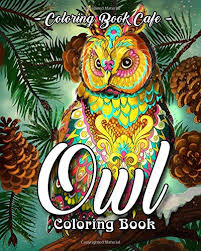 These owl coloring pages portray these birds in both realistic and cartoonish poses. Amazon Com Owl Coloring Book A Coloring Book For Adults Featuring Beautiful Cute And Majestic Owl Designs For Stress Relief And Relaxation 9781729475744 Cafe Coloring Book Books