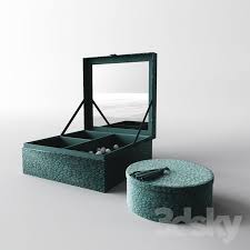 3d Models Miscellaneous H M Suede Caskets Casket Suede Jewelry H M