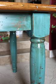 Reinvented Treasures Inc Rustic Turquoise Table Or Desk Turquoise Table Distressed Furniture Redo Furniture