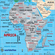 Simply click on a country to see its statistics and basic information. Jungle Maps Map Of Africa Landforms