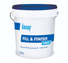 Doing this can help get rid of bubbles. Fill Finish Light Knauf