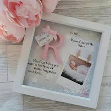 Noah's ark 1st year baby collage. Christening Gift Baby Gift Wooden Initial Gift Baptism Etsy