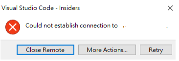 If i use the older remote desktop connection product version 10.0.1904.423, it connects okay. Could Not Establish To Remote After Updating Win10 To 10 0 18362 Issue 1152 Microsoft Vscode Remote Release Github