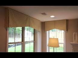 Valances are also a great way to conceal drapery hardware. Different Styles Of A Box Pleat Valance Plus Determining Finished Measurements Youtube