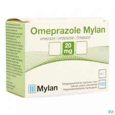 Omeprazol Mylan Caps 100 X 20 Mg Apotheek Thiels