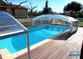 Abri de piscine mi haut. Abris Artech Photos Abris De Piscine Artech
