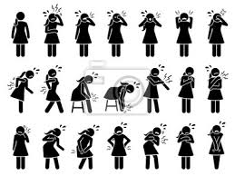 Men and women body parts are mostly alike, except for a few sexual differences. Woman Having Pain And Aches In Different Parts Of The Body Stick Wandsticker Vektor Icon Frau Myloview De