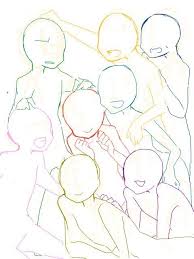Cute I Mma Go Do This Now If I Had Friends Drawings Of Friends Drawing Poses Anime Poses Reference