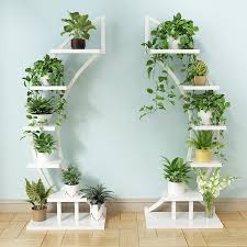 Curved Plant Shelf Plant Decor Indoor Balcony Plants Garden Rack