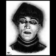 DIGITAL DOWNLOAD Cabinet of Dr Caligari Conrad Veidt Photo Vintage Cesare  Horror Retro 1920s Weird Gothic Old Hollywood Halloween