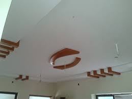Flat drywall gets a simple paint job with matte white paint and voila! New Ceiling Design Bedroom 2021 Photo Catholique Ceiling