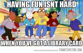Original Swag Funny Library Card My Books