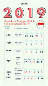 Itulah tujuh jenis cuti yang ada di indonesia, namun masih ada jenis cuti lainnya yang berlaku di negara lain, seperti di amerika serikat. Kalender Libur Nasional 2019 Indonesia Cara Memaksimalkan Cutimu