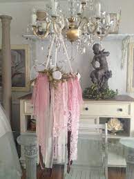 Rustic Wedding Decor Vintage Lace Chandelier Shabby Chic Etsy Rustic Shabby Chic Decor Shabby Chic Decor Bedroom Shabby Chic Wedding Decor