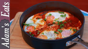 Put the corn tortilla strips back in the pan, and add the beaten eggs and salt. Huevos Rancheros Mexican Eggs Youtube