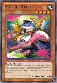 When designing your own custom cards, these rules definitely don't have to apply, although they certainly help to make a card feel more like an official yugioh card. Fluffal Otter Yugioh Card Yugioh Yugioh Cards Custom Yugioh Cards