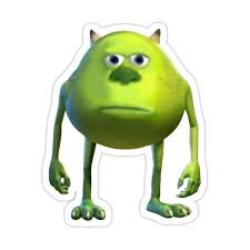 Check spelling or type a new query. Mike Wazowski Sulivan Face Meme Sticker By Goath Meme Stickers Meme Faces Memes