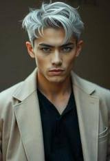 Silver Hair Man Face Swap ID:1609318