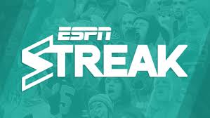Espn (originally an initialism for entertainment and sports programming network) is an american multinational basic cable sports channel owned by espn inc. Espn Streak Predict Winners Build Streaks Win Prizes
