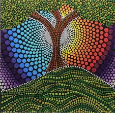 Cómo dibujar un arbol de forma fácil para niños. 140 Ideas De Puntillismo Arboles En 2021 Puntillismo Pintura De Puntos Pinturas