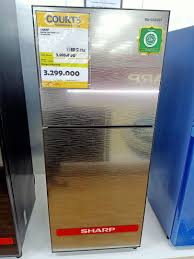 Kapasitas besar yang disajikan di kulkas ini berkat teknologi isolasi dengan densitas tinggi. Kredit Kulkas Sharp 2 Pintu Tanpa Bunga Es Bayar Adm Aja 199k Elektronik Lainnya Di Carousell