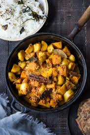 Rajasthani Butternut Squash Curry Feasting At Home Recipe Potato Curry Curry Indian Food Recipes