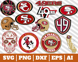 We have 7 free 49ers vector logos, logo templates and icons. San Francisco 49ers Logo Svg Files For Cricut Svgsportshop On Artfire
