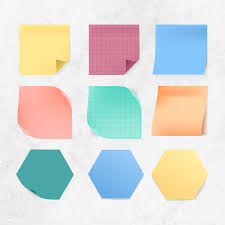 Download Premium Vector Of Colorful Sticky Note Vector Collection 893473 Sticky Notes Design Mockup Free Sticky Notes Collection