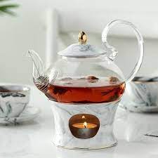 Pure Elegance Porcelain Glass Teapot Set Glass Tea Set Glass Teapot Tea Pots