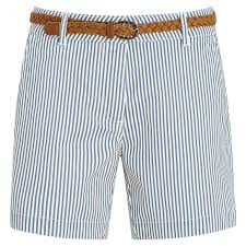 Entdecken sie die aktuelle damen kollektion 2021 von esprit, buena vista, gaetano navarra u.v.m. Damen Shorts Mit Geflochtenem Gurtel Ernsting S Family