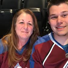 I welcome my granddaughter to the Avs family. 2 months old. She loves to  watch 🏒
