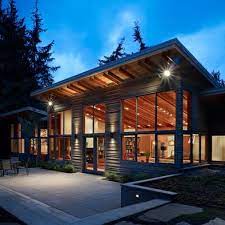 More than 600 millimetres by definition, but usually 1200 millimetres or more. Post And Beam Glass Open Plan And One Level My Type Of House Ecological House Architecture Shed Roof Design