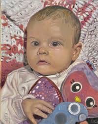 I just finished these sweet portraits of Gunther and his sister Sammy b  they are oil