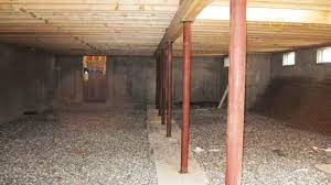 The steel shell of a lally column is filled with concrete, which carries a share of the compression load, and helps prevent local buckling of the shell. Lally Column Or Basement Floor Jack Home Tips For Women