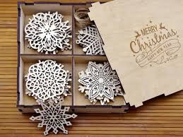 Wooden Snowflake Ornaments Wood Christmas Decorations Etsy Wood Christmas Decorations Wooden Christmas Ornaments Wooden Snowflakes