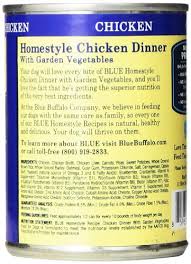 Blue Buffalo Blue Homestyle Recipe Chicken Dinner With Garden Vegetables Adult Dog Food